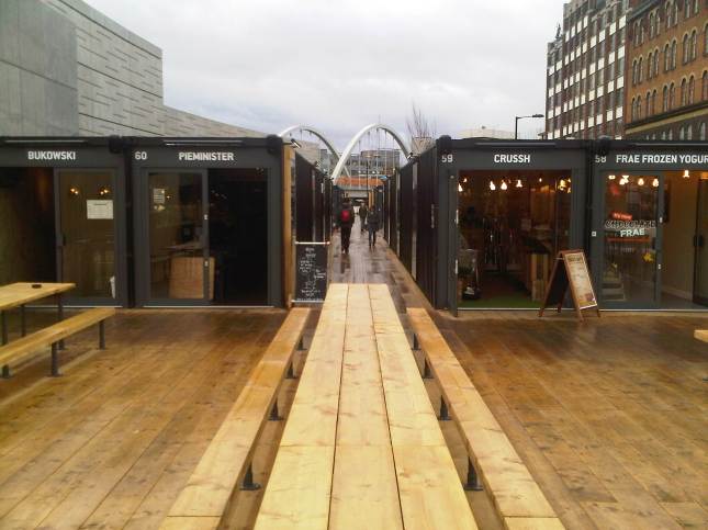 Boxpark Container Mall London